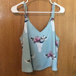 Alter’d state cow skull top